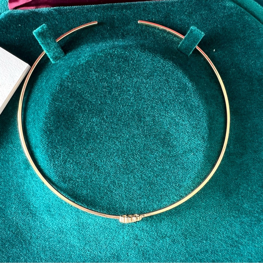Gucci solid 18k GOLD Diamond Choker ✨RARE✨ - Picture 9 of 10